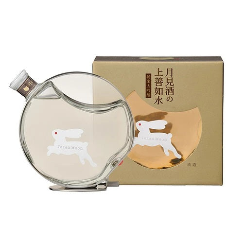 月見酒の上善如水 純米大吟醸