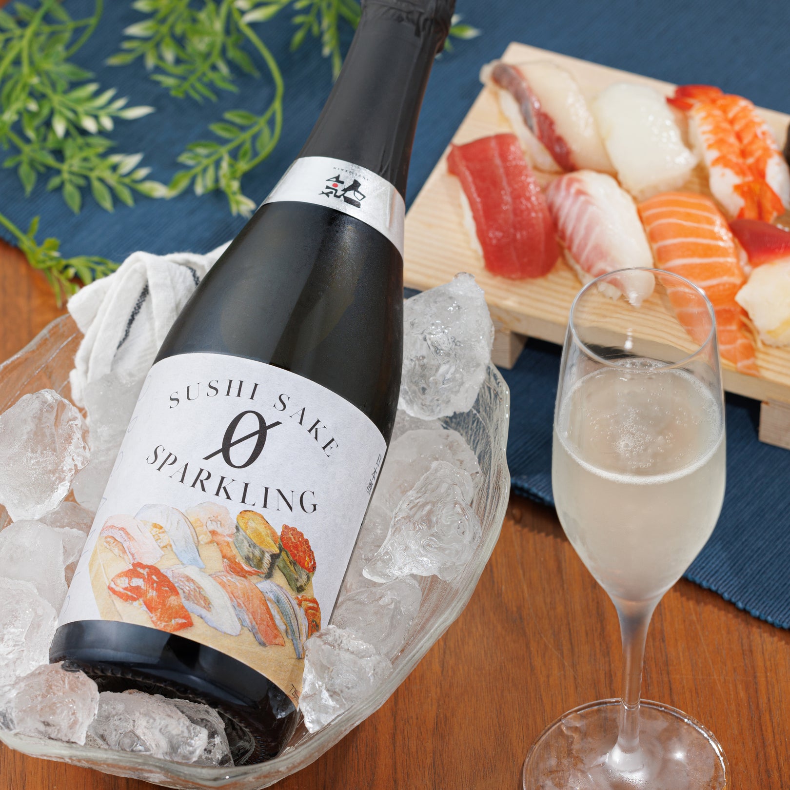 SUSHI SAKE 0 SPARKLING ORGANIC ボトル写真