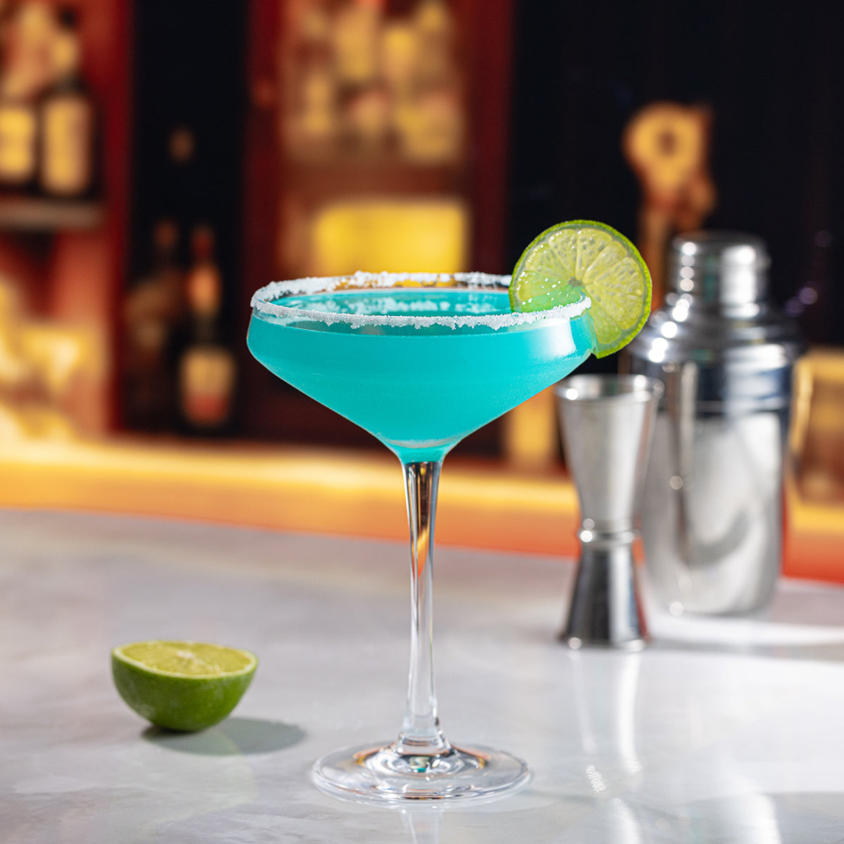 夜更けのソーダフロート ブルーハワイ