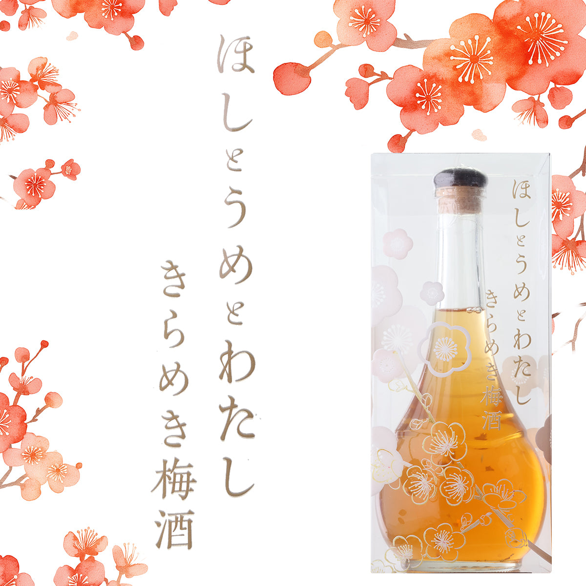 母の日カーネーション付 ほしとうめとわたし きらめき梅酒【送料無料】