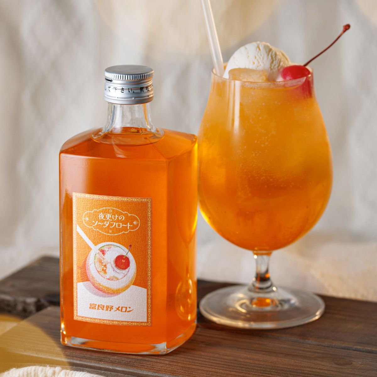 夜更けのソーダフロート 4本セット 送料無料（ブルーハワイ/岡山